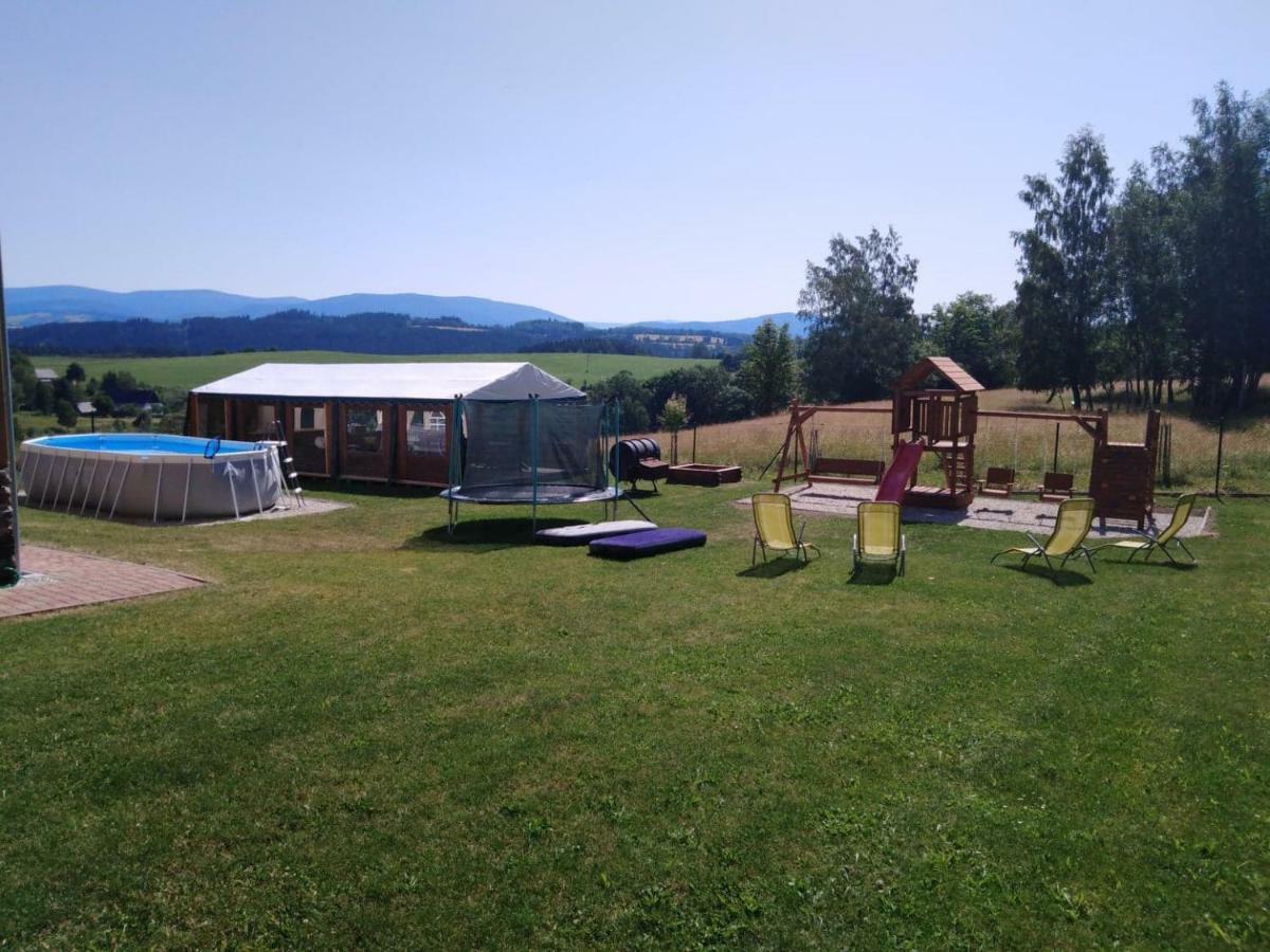 Pension Stara Skola Vysoke Zibridovice Exterior foto
